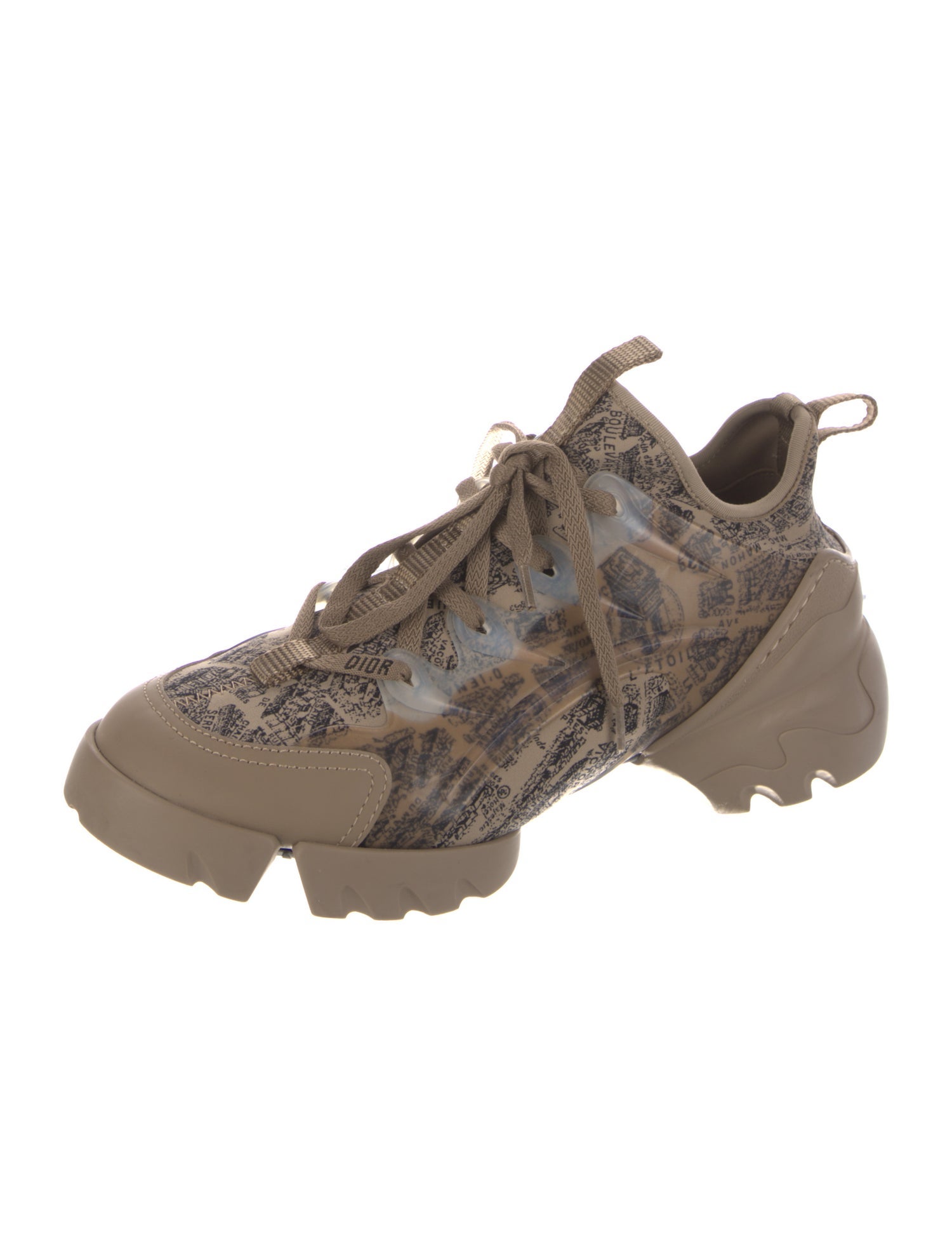 Christian Dior D-Connect 'Plan De Paris' Chunky Sneakers